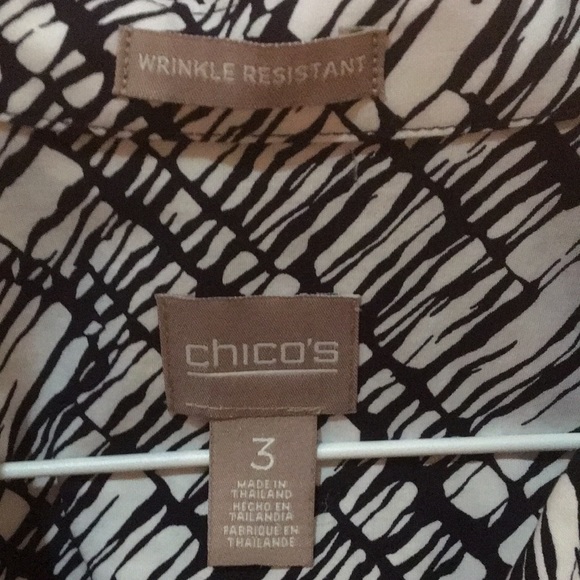Chico’s Shirt, Chico’s size 3 - Picture 3 of 10